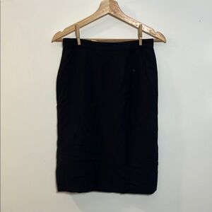 Salvatore Ferraganno Elegant Black Women's Skirt
